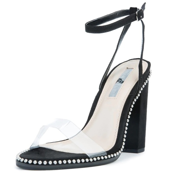 Suede black heels - Picture 1 of 4